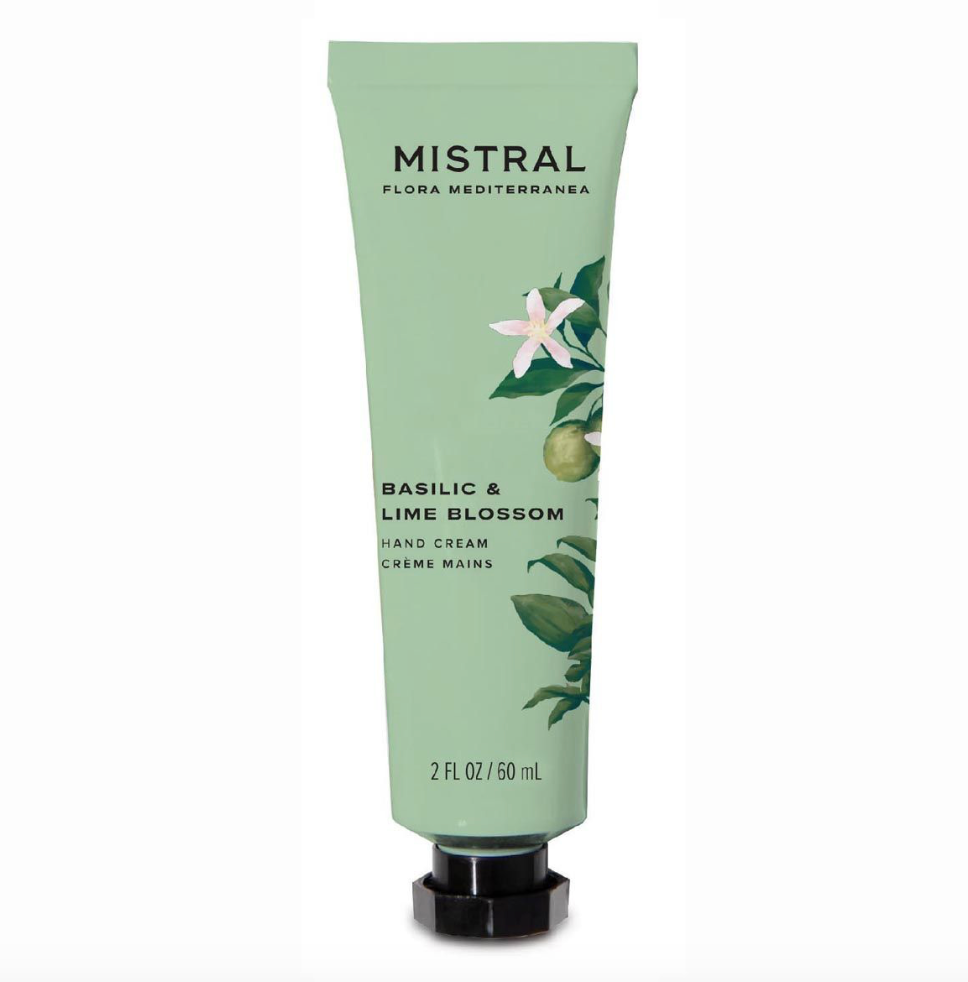 Crème pour les mains Mistral Basilic & Fleur de Citronnier