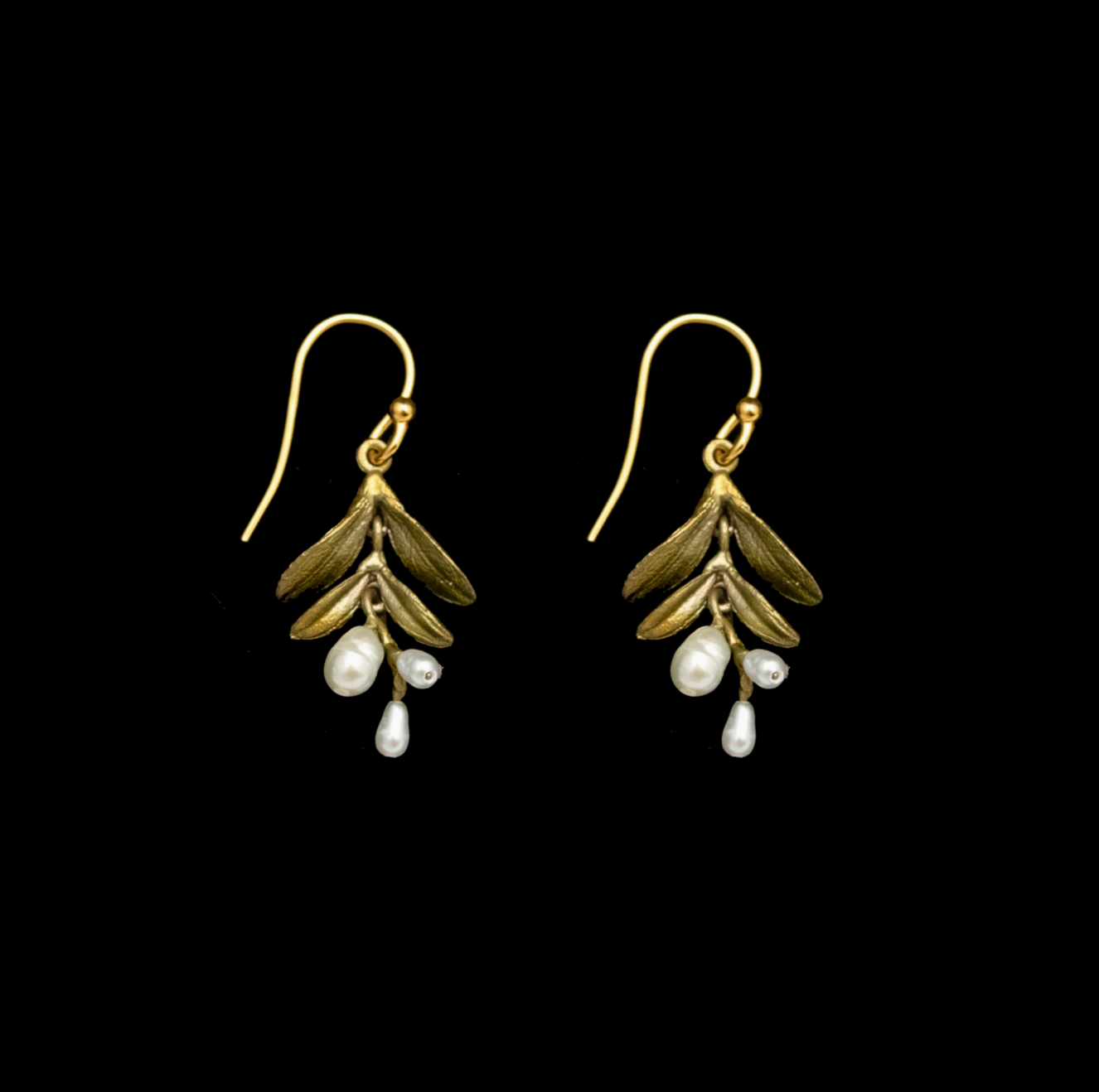 Boucles d'oreilles vignes de jardin Michael Michaud