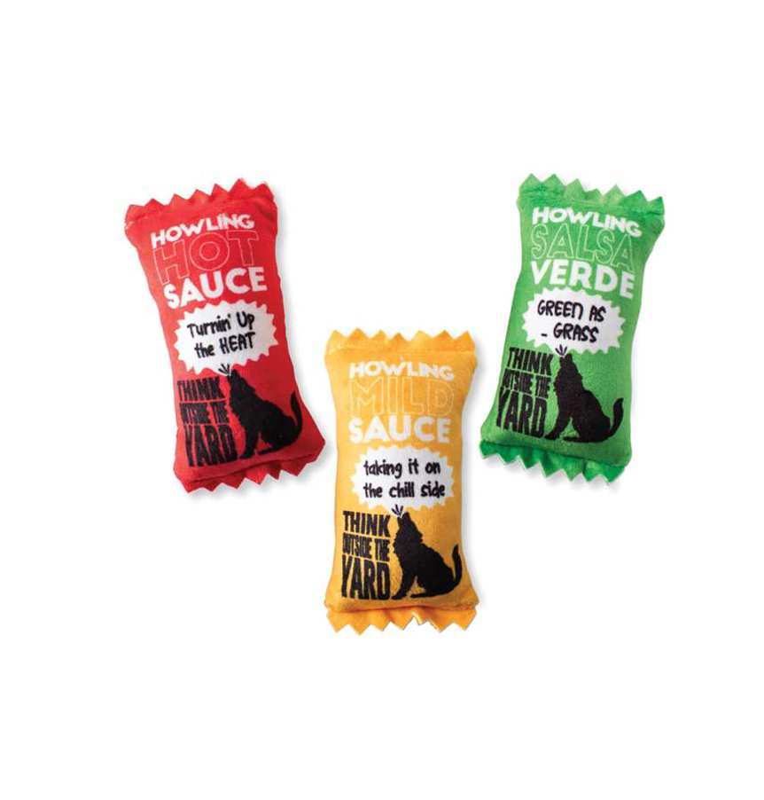 Ensemble de jouets pour chien Fringe Studio/3 Howling Hot
