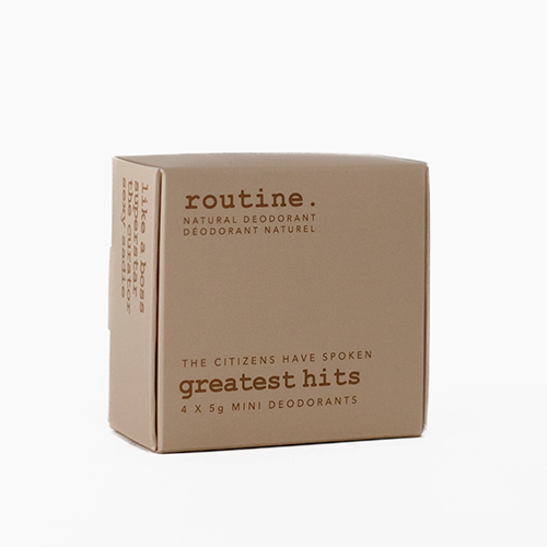 Trousse de mini-déodorants Routine : les plus populaires