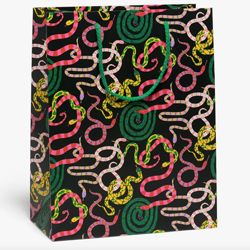 Vibrant Snakes Gift Bag