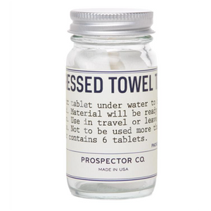 Prospector Compressed Towel Tablets