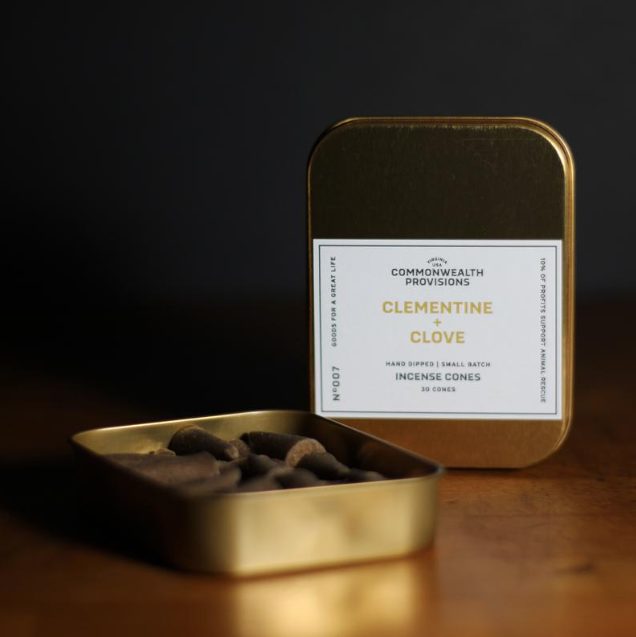 Commonwealth Provisions Encens Clémentine & Clou de girofle