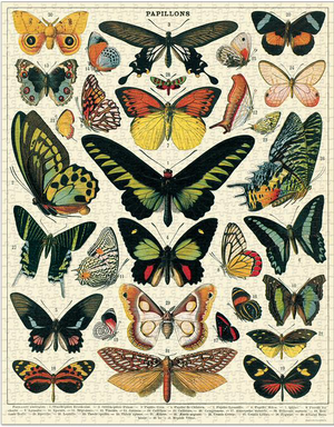 Cavallini Butterflies 1000 piece puzzle