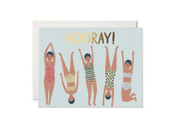 Swimmers Hooray! Card