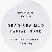 Masque de boue de la mer Morte