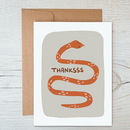 Card- Snake Thanksss