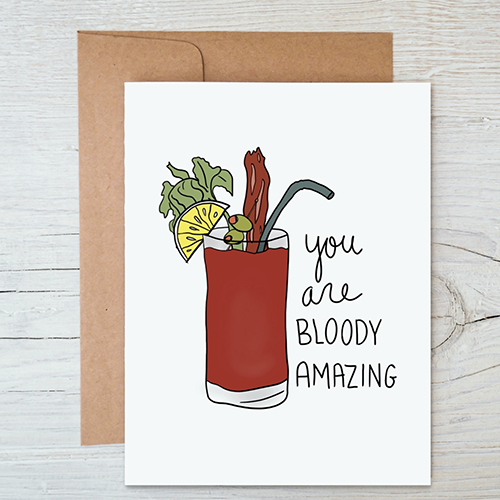 Card- Bloody Mary
