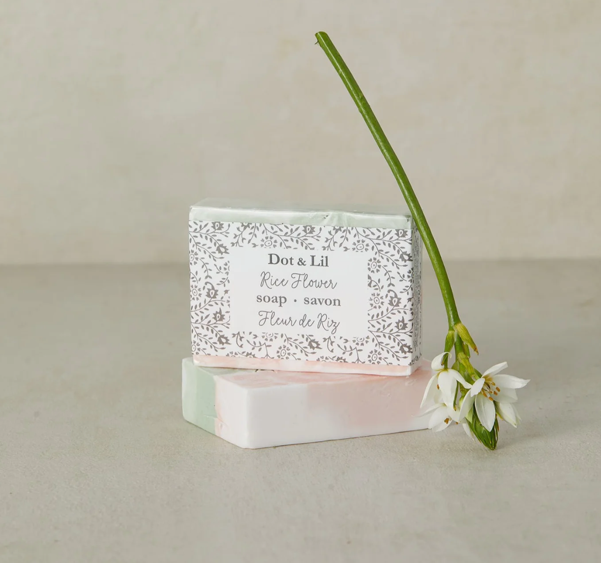 Dot & Lil Soap Rice Flower