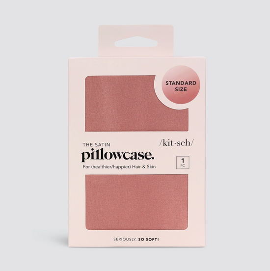Kitsch Satin Pillowcase Terracotta