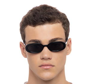 Le Specs Outta Love Black Sunglasses