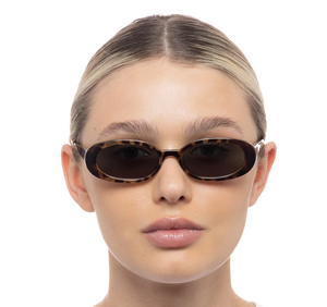 Le Specs Outta Love Tort Sunglasses