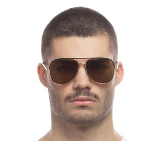 Le Specs Hey BB Gold/Black