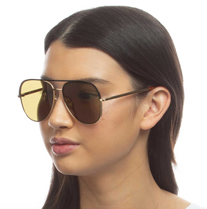 Le Specs Hey BB Gold/Black