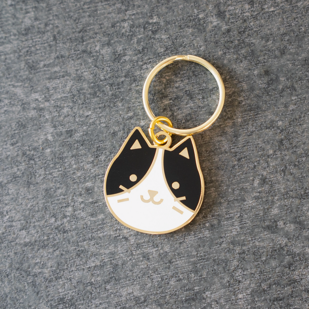 Tux Kitty Keychain