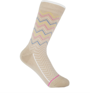 Peper Harow Oblique Socks Beige