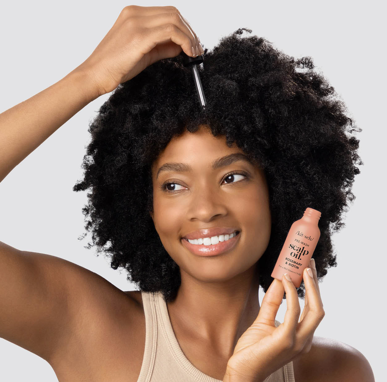 Huile de renforcement pour cheveux et cuir chevelu Kitsch