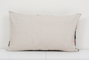 16x 22 Coussin Ikat en Velours de Soie