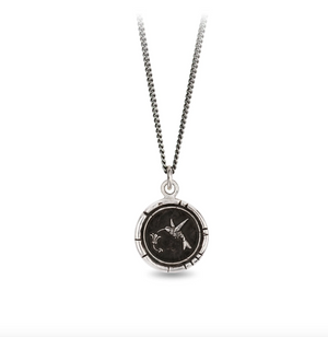 Pyrrha Hummingbird Pendant