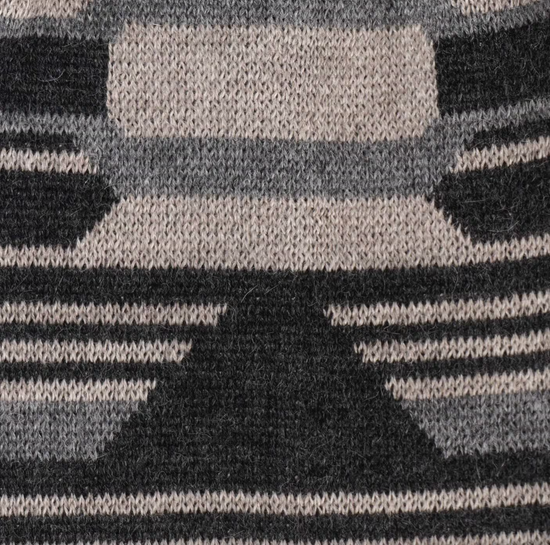 Alpaca Gloves Incan Monogram