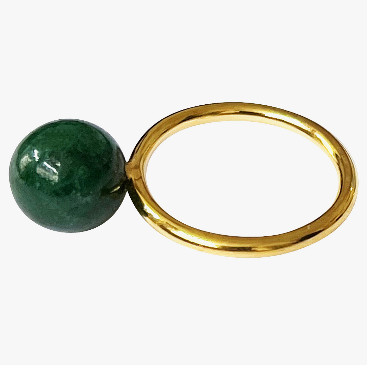 Sophie Deschamps La Lyonnaise Gold Plated Ring