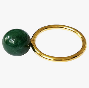 Sophie Deschamps La Lyonnaise Gold Plated Ring