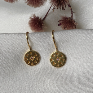 Sophie Deschamps Montaigne Gold Plated Earring