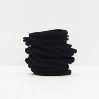 Kitsch Eco Friendly Nylon Elastics Black