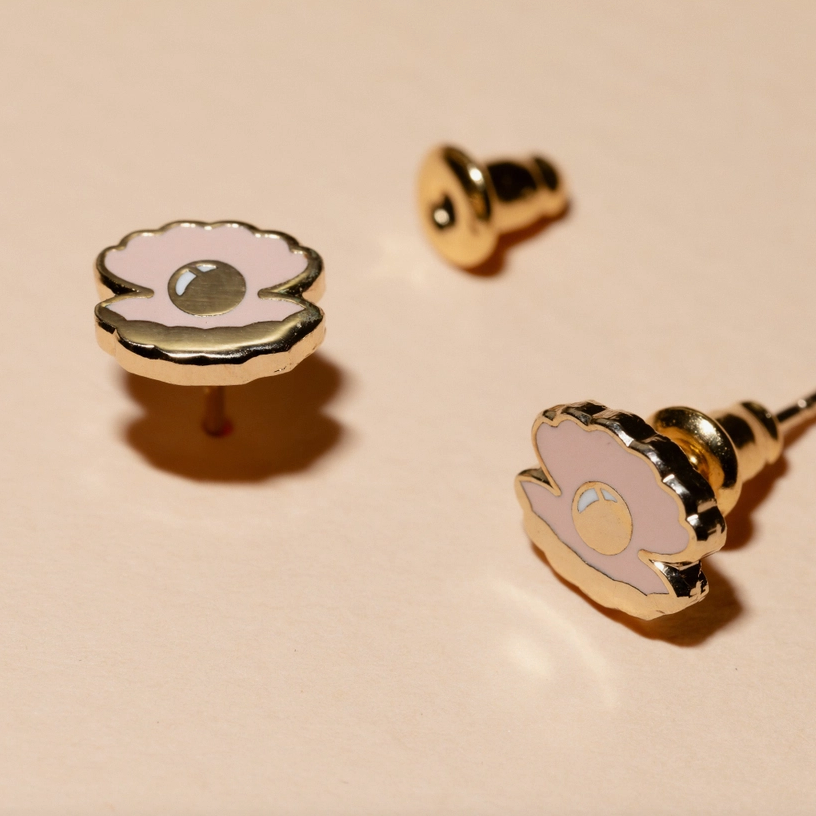 Larissa Loden Oyster Pearl Studs