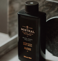 Gel Douche Mistral Ambre Noir
