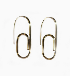 Meyelo Paperclip Earrings