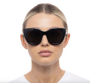 Le Specs Air Heart Black Gold