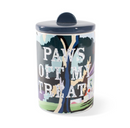 Trey Speegle PAWS OFF MY TREATS Treat Jar