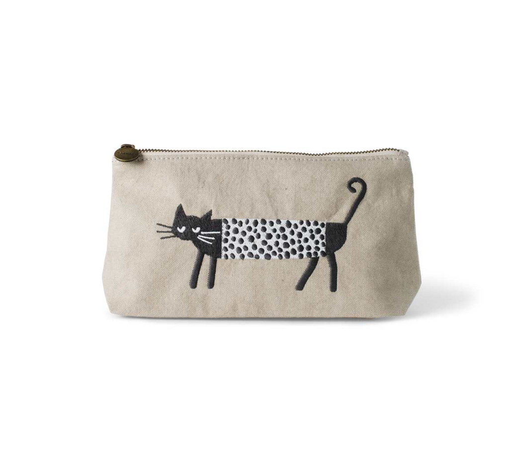 Canvas Pouch Oliver The Cat