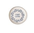 Tray Small Round C'est La Vie