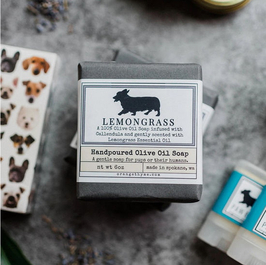 Savon Shampooing pour Chien à l'Huile d'Olive et Citronnelle