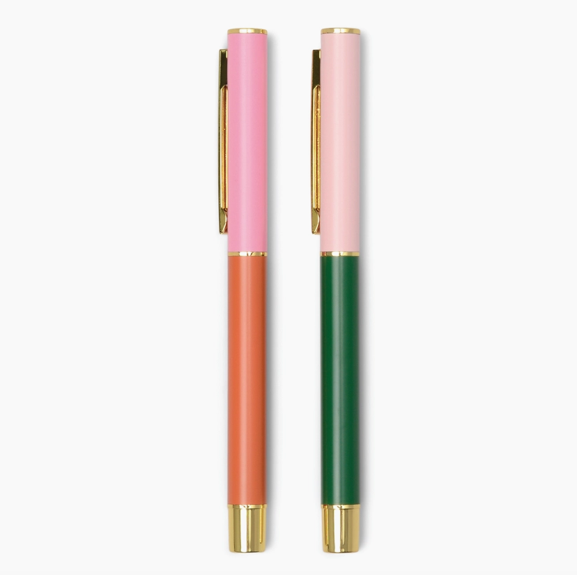 Color Block Pens Set 2