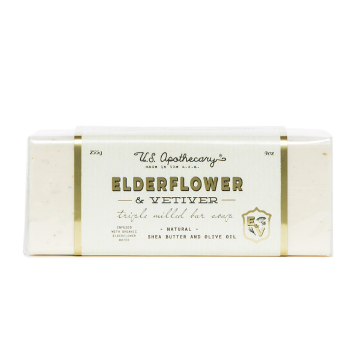 Us Apothecary Bar Soap Elderflower & Vetiver