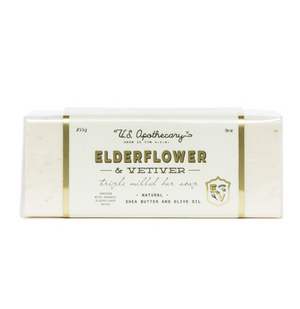 Us Apothecary Bar Soap Elderflower & Vetiver