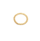 Leah Alexandra Cubano Chain Ring