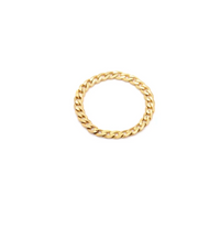 Leah Alexandra Cubano Chain Ring