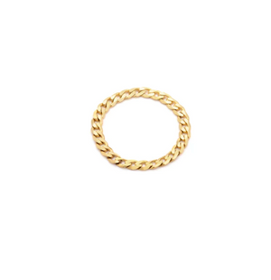 Leah Alexandra Cubano Chain RIng