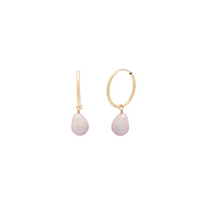 Boucles d'oreilles Airlight en perles roses Leah Alexandra