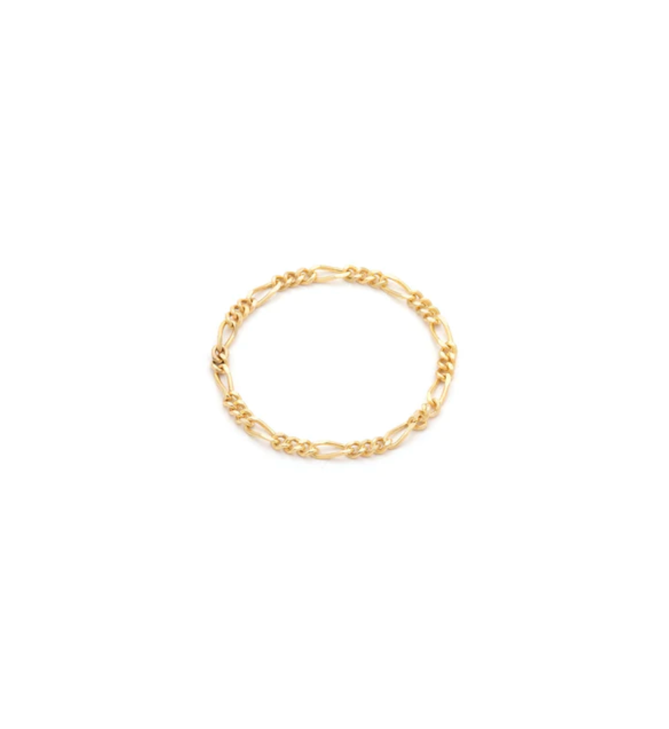 Leah Alexandra Figaro Chain RIng