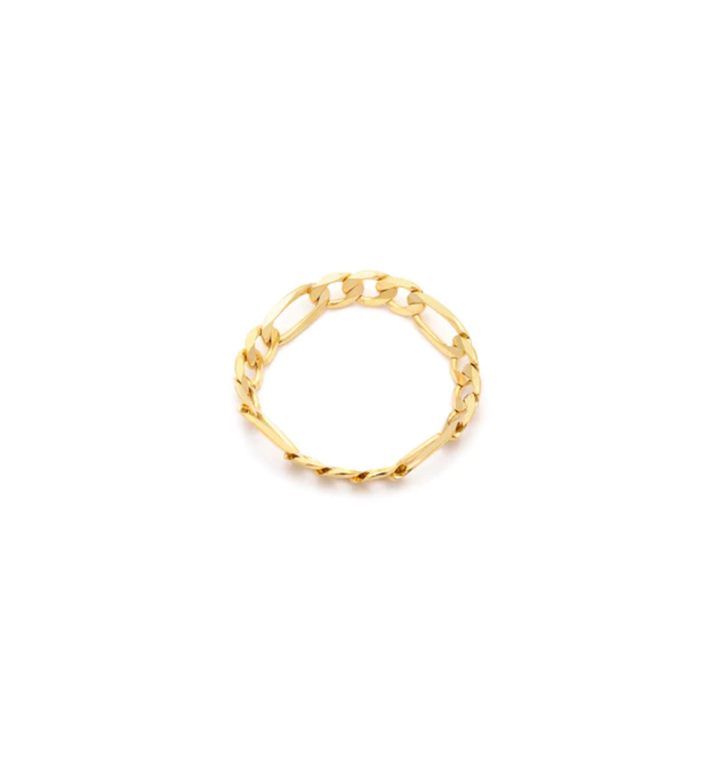 Bague Chaîne Épaisse Figaro Leah Alexandra