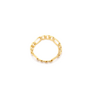 Bague Chaîne Épaisse Figaro Leah Alexandra