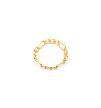 Bague Chaîne Épaisse Figaro Leah Alexandra