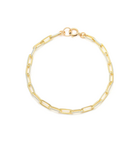 Bracelet en papier clip découpé en diamant Leah Alexandra