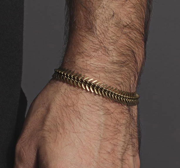 Spine Chain Bracelet Bronze