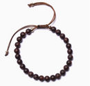 Bracelet en perles de grenat et d'or
